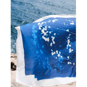 Pareo Gypso Bleu 180 X 130