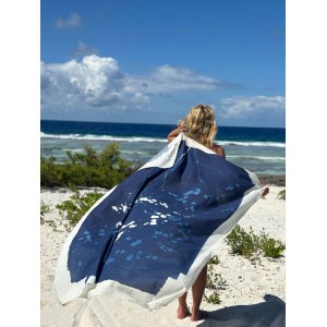 Pareo Gypso Bleu 180 X 130