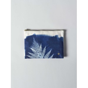Pochette Fougère Bleu L