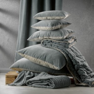Copritestata letto tinta unita Elise Pêche 90 X 240