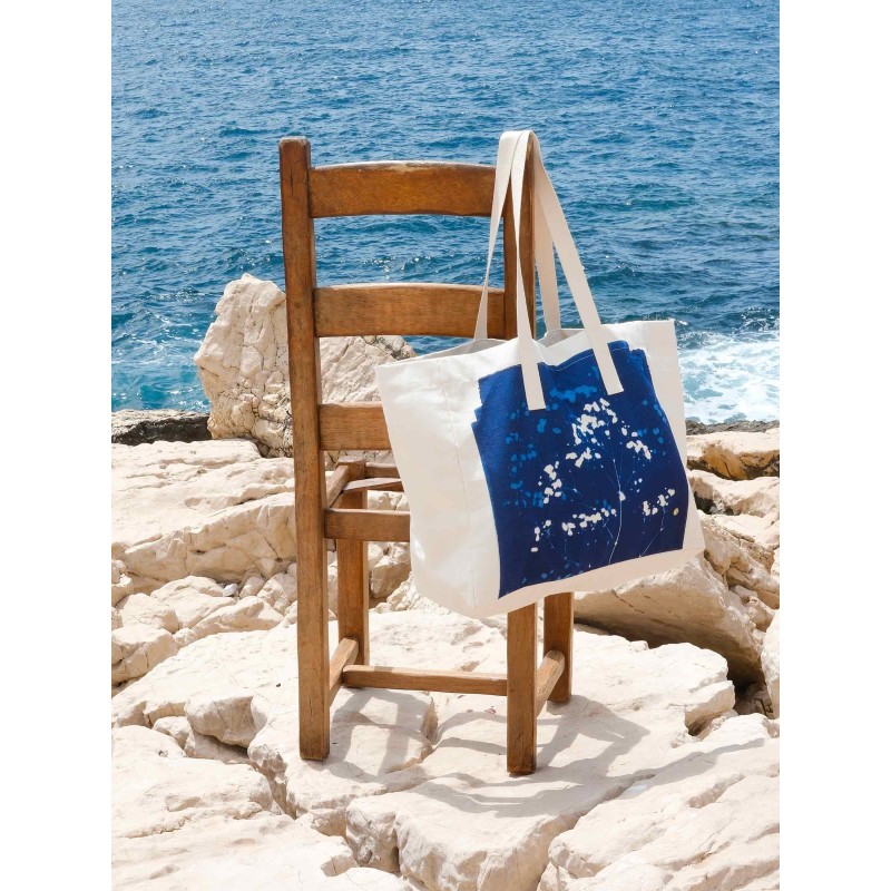 Borsa shopper Gypso Bleu 38 X 46 X 18 Borsa shopper Gypso Bleu 38 X 46 X 18