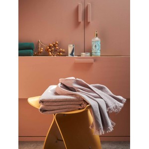 Asciugamano da bagno Luna Poivre rose 100 X 50