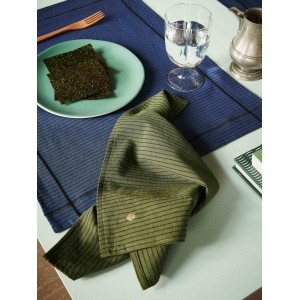 Set di 2 tovaglioli Léonie Poivre rose 40 X 40