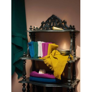 Set di 2 asciugamani ospiti Luna Purple rain 50 X 30