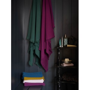 Set di 2 asciugamani ospiti Luna Purple rain 50 X 30