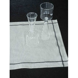 Set di 2 tovagliette Léonie Poivre rose 40 X 50