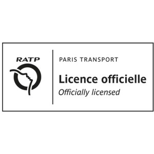 Strofinaccio Paris RATP Blanc 72 X 48
