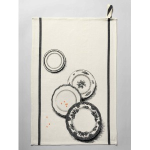 Strofinaccio Arlette Écru 70 X 50