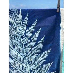 Strofinaccio Fougère Bleu 70 X 50
