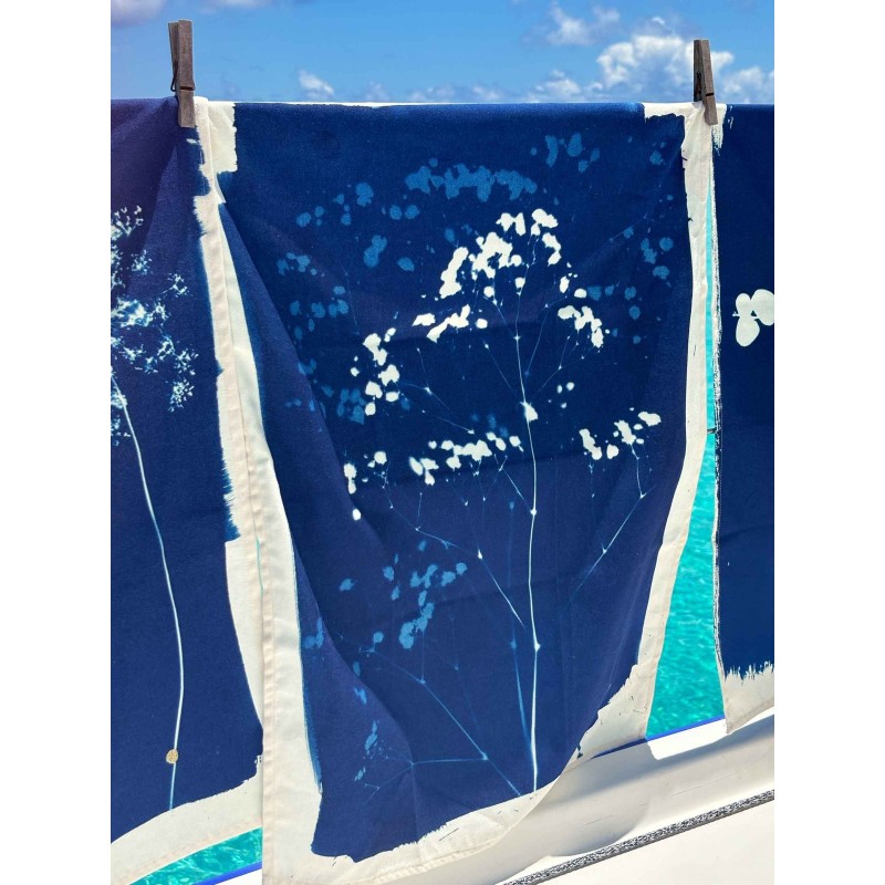 Strofinaccio Gypso Bleu 70 X 50