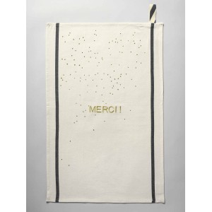 Strofinaccio Merci Écru 70 X 50