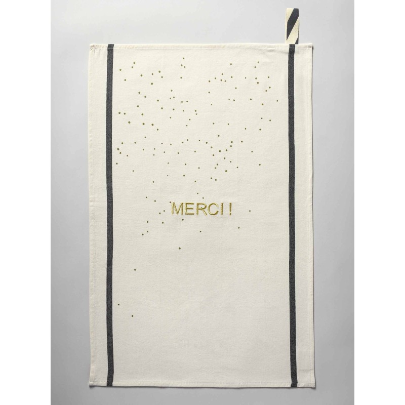 Strofinaccio Merci Écru 70 X 50