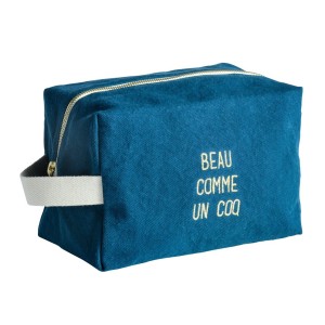Astuccio cubo Beau orage Bleu 22 X 14 X 10,5