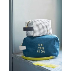 Astuccio cubo Beau orage Bleu 22 X 14 X 10,5