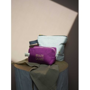 Trousse cubo Beauté Violet 15,5 X 10 X 10