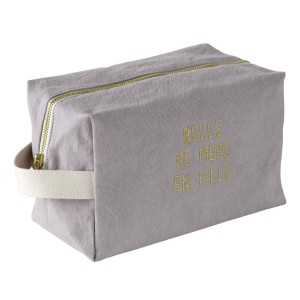 Trousse cubo Belle Rose 22 X 14 X 10,5
