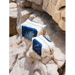 Astuccio cubo Gypso Bleu 15,5 X 10 X 10
