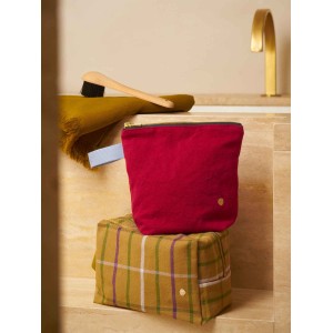 Trousse cubo Scotty Marron 15,5 X 10 X 10