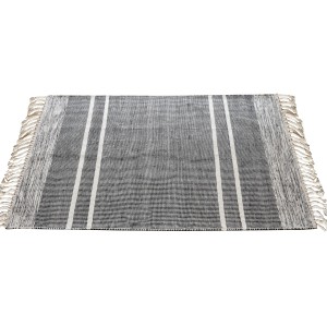 Tappeto Kolena Noir/Blanc 120 X 180