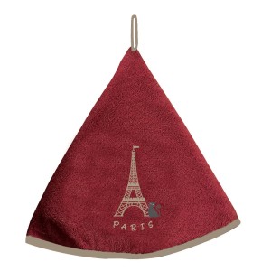 Asciugamano Tour Eiffel Rouge Diameter 60