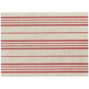 Set da tavola Sina Naturel/Rouge 33 X 45