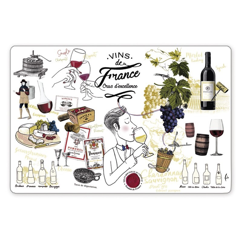 Set da tavola Cru d'excellence Assortis 30 X 45 Set da tavola Cru d'excellence Assortis 30 X 45