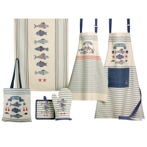 Guanto da cucina New Pesk Bleu 18 X 28