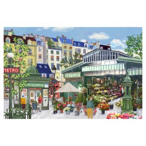 Set da tavola Marche aux fleurs Assortis 30 X 45