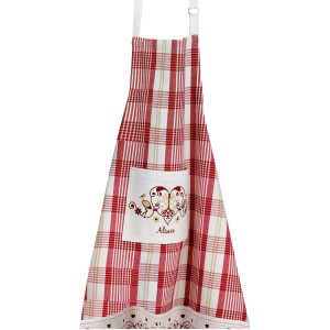 Grembiule da cucina Harz Rouge 80 X 85