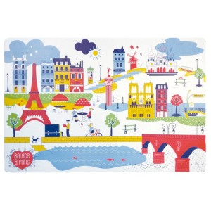 Set da tavola Balade à Paris Assortis 30 X 45