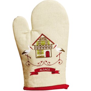 Guanto da cucina Hisla Beige 18 X 28