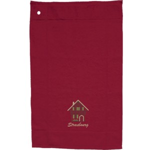 Scatola di 2 asciugamani Broderie Alsace Assortis 30 X 50