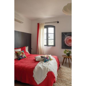Plaid Zeff Nomade Groseille 130 X 180