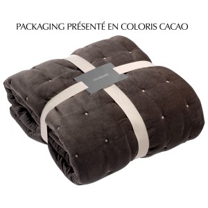 Copritestata letto tinta unita Elise Pêche 90 X 240