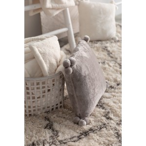 Cuscino Tender Pompons Fougère 45 X 45