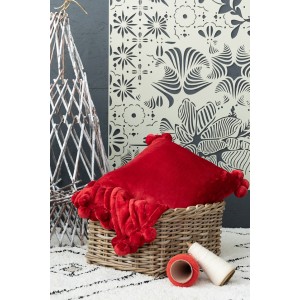 Plaid Tender Pompons Malabar 130 X 170