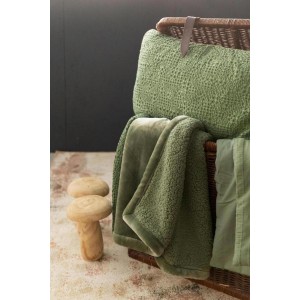 Maxi plaid Michka Terracotta 180 X 220