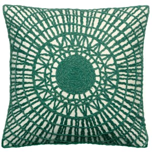 Cuscino ricamato Noa Épicéa 45 X 45