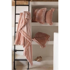 Cuscino Tender Pompons Fougère 45 X 45