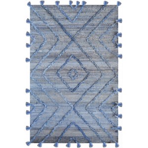 Tappeto Worgan Bleu/Ivoire 160 X 230