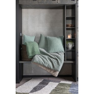Copritestata letto tinta unita Elise Pêche 90 X 240