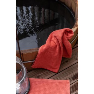 Asciugamano ospite Bora Terracotta 30 X 50