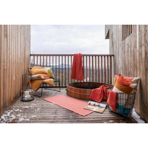 Asciugamano doccia Bora Terracotta 70 X 130