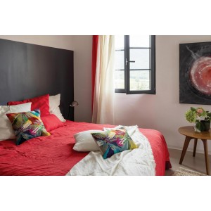 Plaid Zeff Nomade Groseille 130 X 180