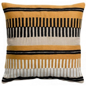 Cuscino ricamato Eden Ocre 30 X 50