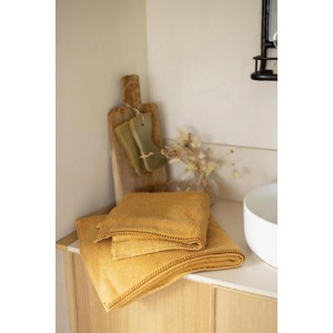 Asciugamano ospite Bora Terracotta 30 X 50