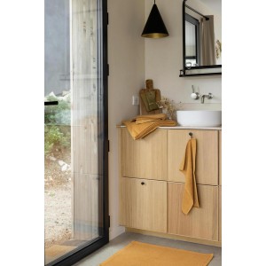 Asciugamano ospite Bora Terracotta 30 X 50