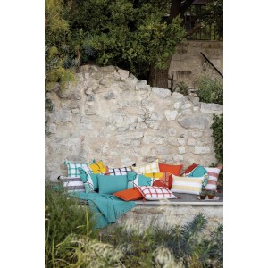 Cuscino a righe Diana Mimosa 45 X 45