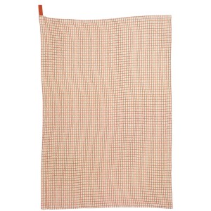 Strofinaccio a nido d'ape bicolore Mumba Cannelle 50 X 70