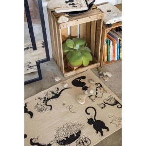 Tappeto Dubout Écru 60 X 90